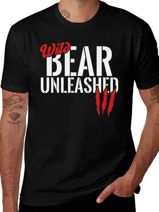 Rebbecca Wild Bear Unleashed Black Graphic Tee