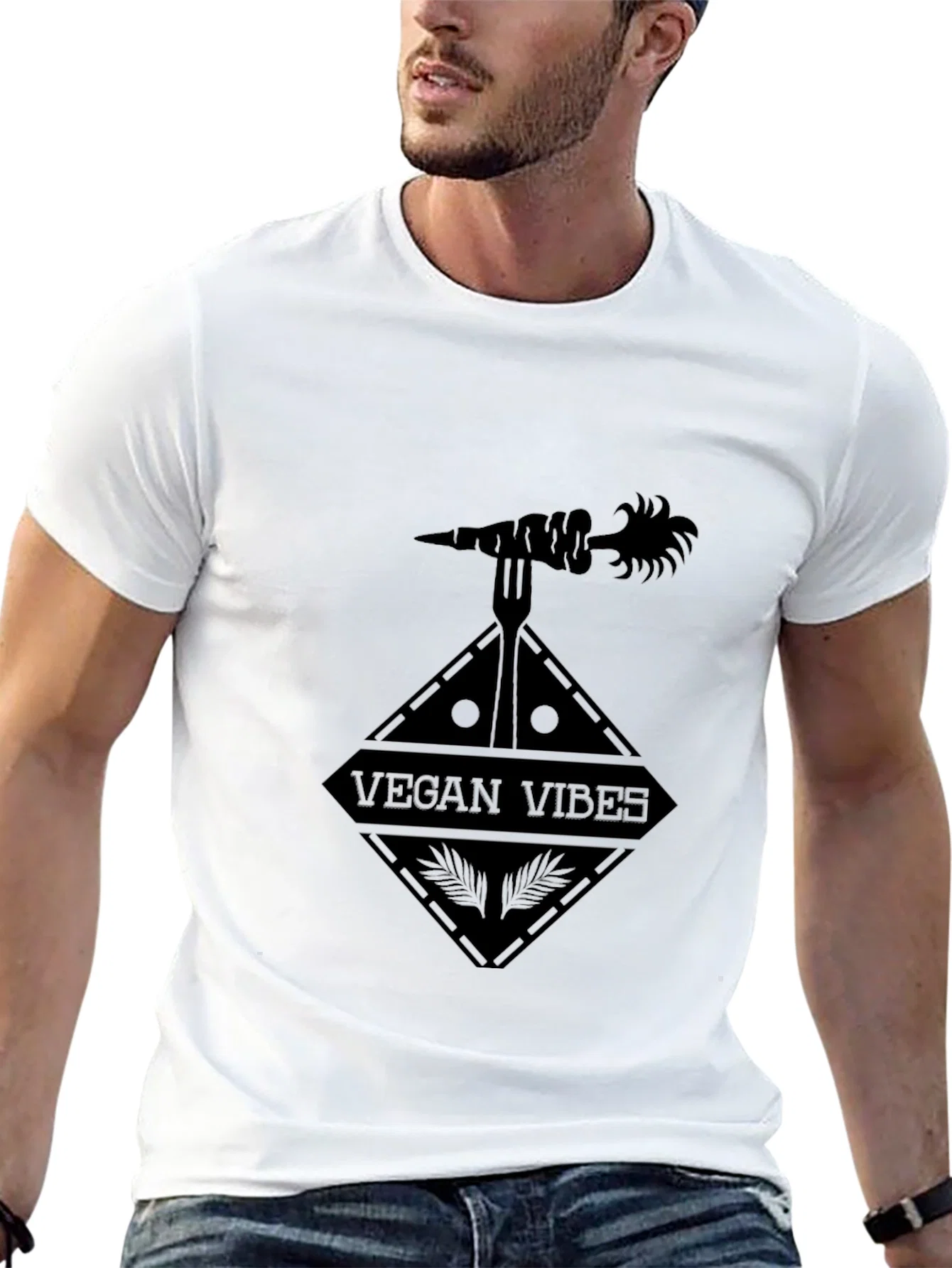 Rebbecca Vegan Vibes Black T-Shirt