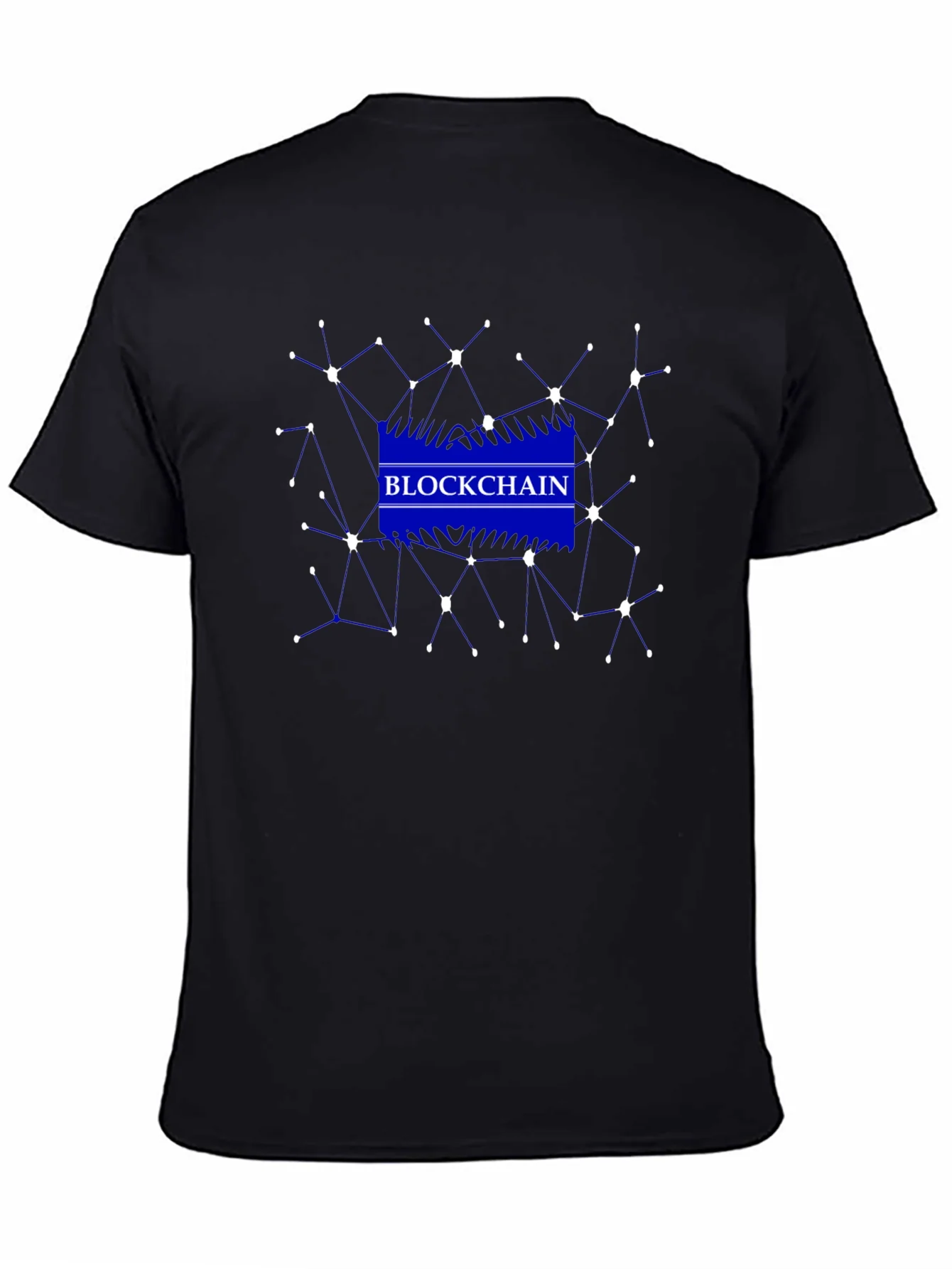 Rebbecca Blockchain Network Graphic Black T-Shirt
