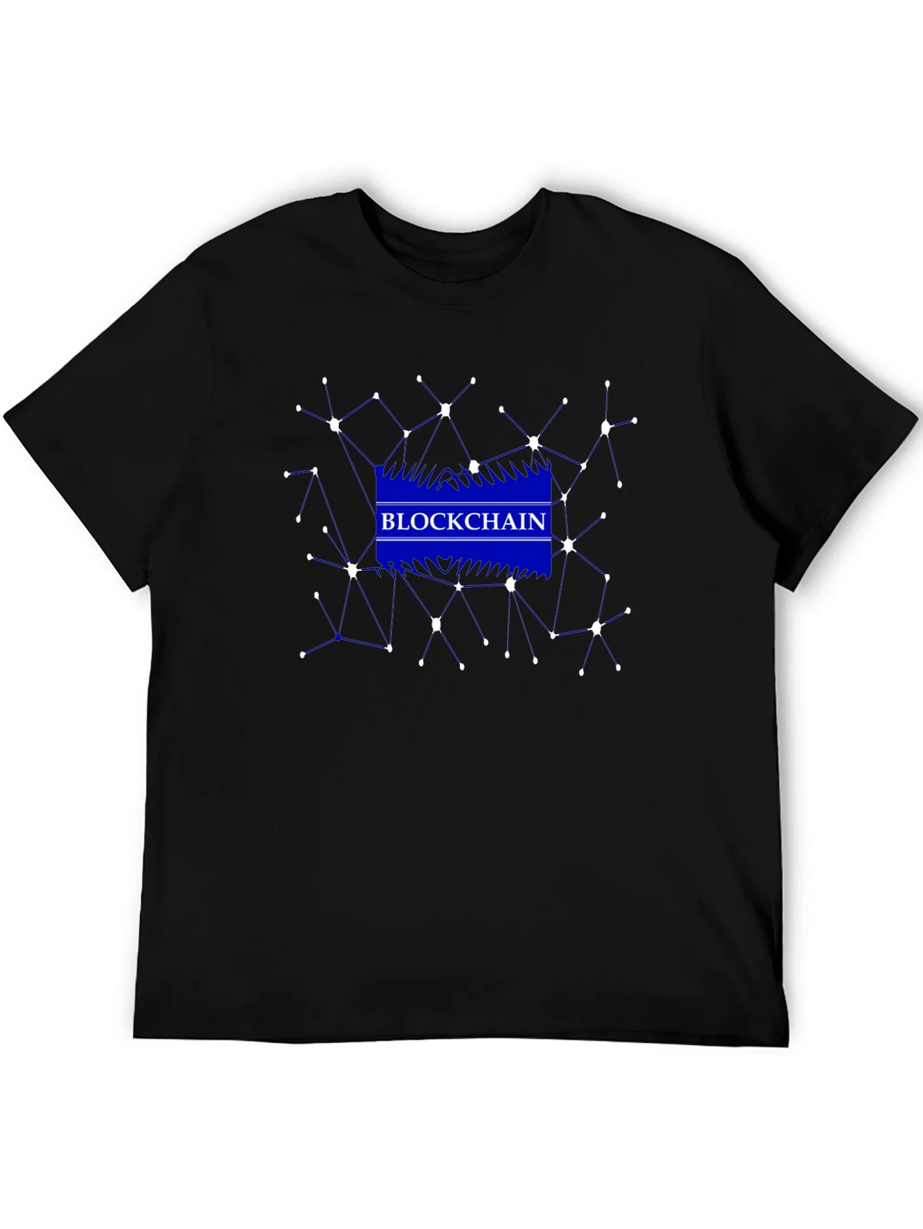 Rebbecca Blockchain Network Graphic Black T-Shirt