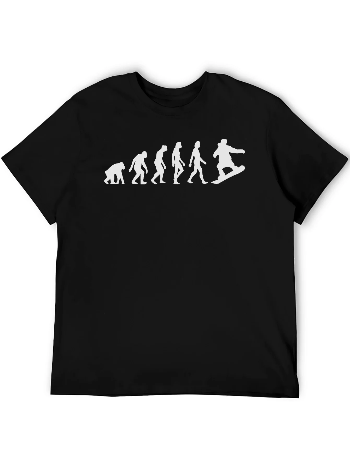 Camiseta Negra Evoluci¨®n Snowboard