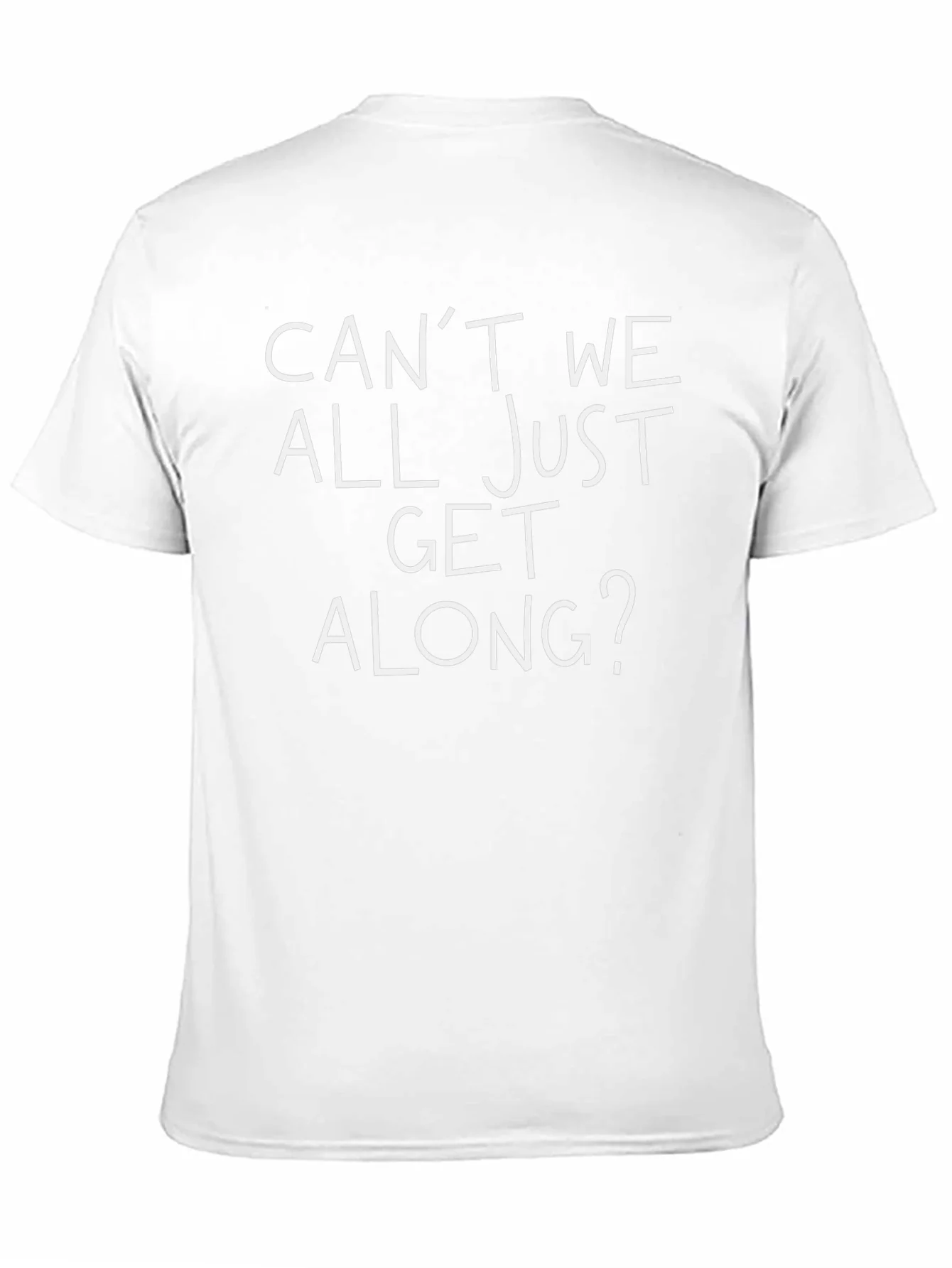 Camiseta Negra ?No podemos llevarnos bien?