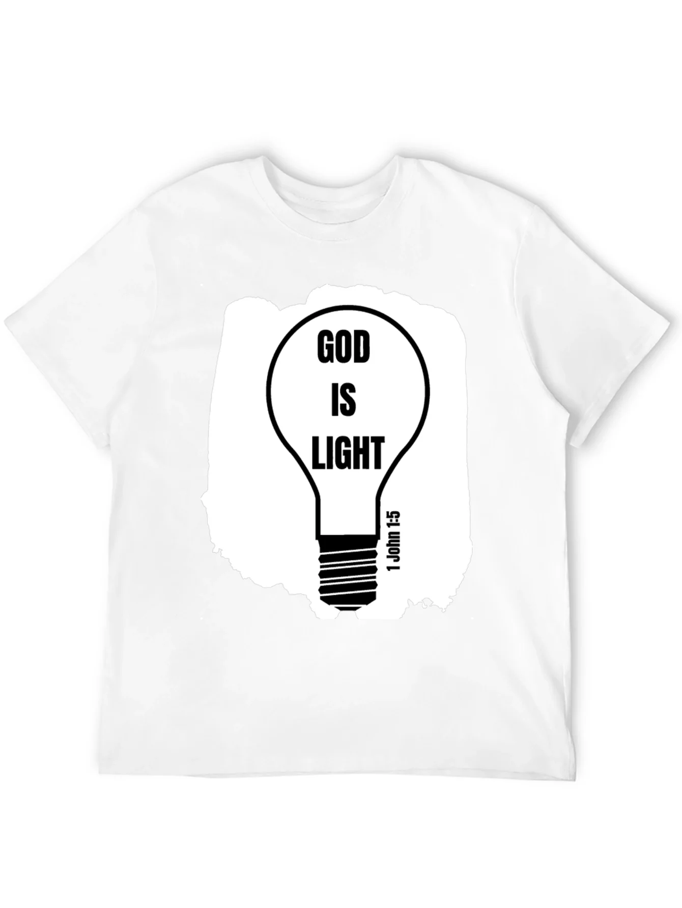 Camiseta Cristiana Dios es Luz
