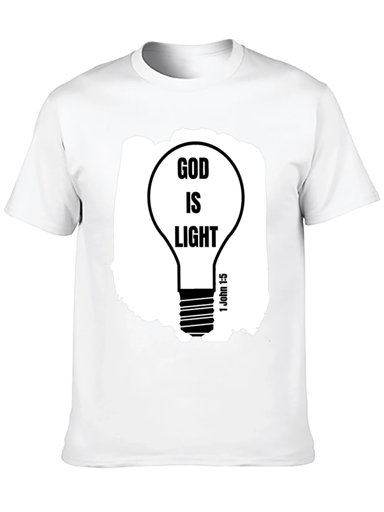 Camiseta Cristiana Dios es Luz
