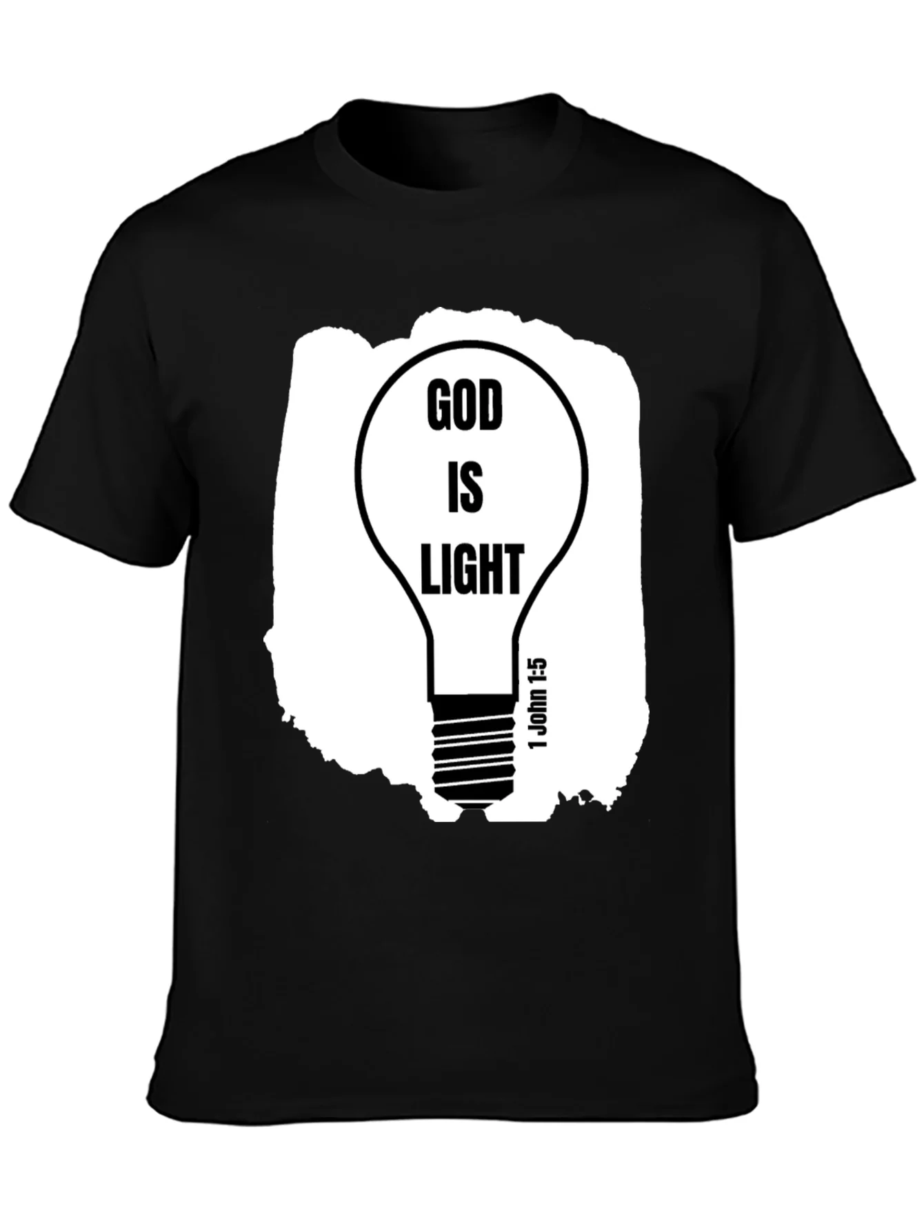 Camiseta Cristiana Dios es Luz