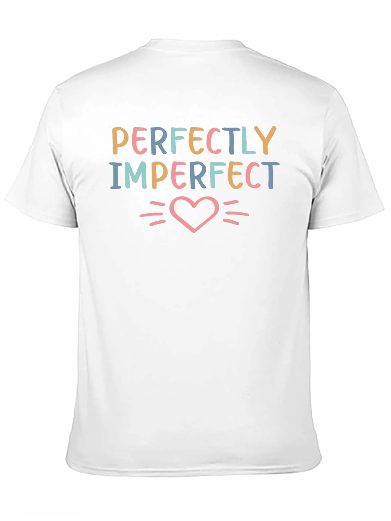 Camiseta Negra Perfectly Imperfect con Coraz¨®n