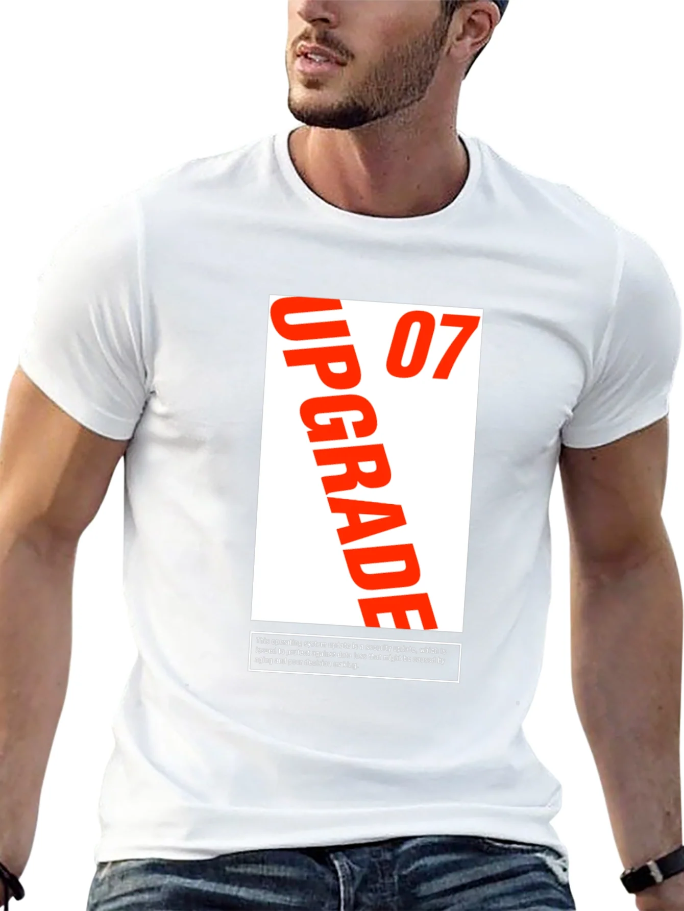 Camiseta Negra Upgrade 07 - Estilo Moderno