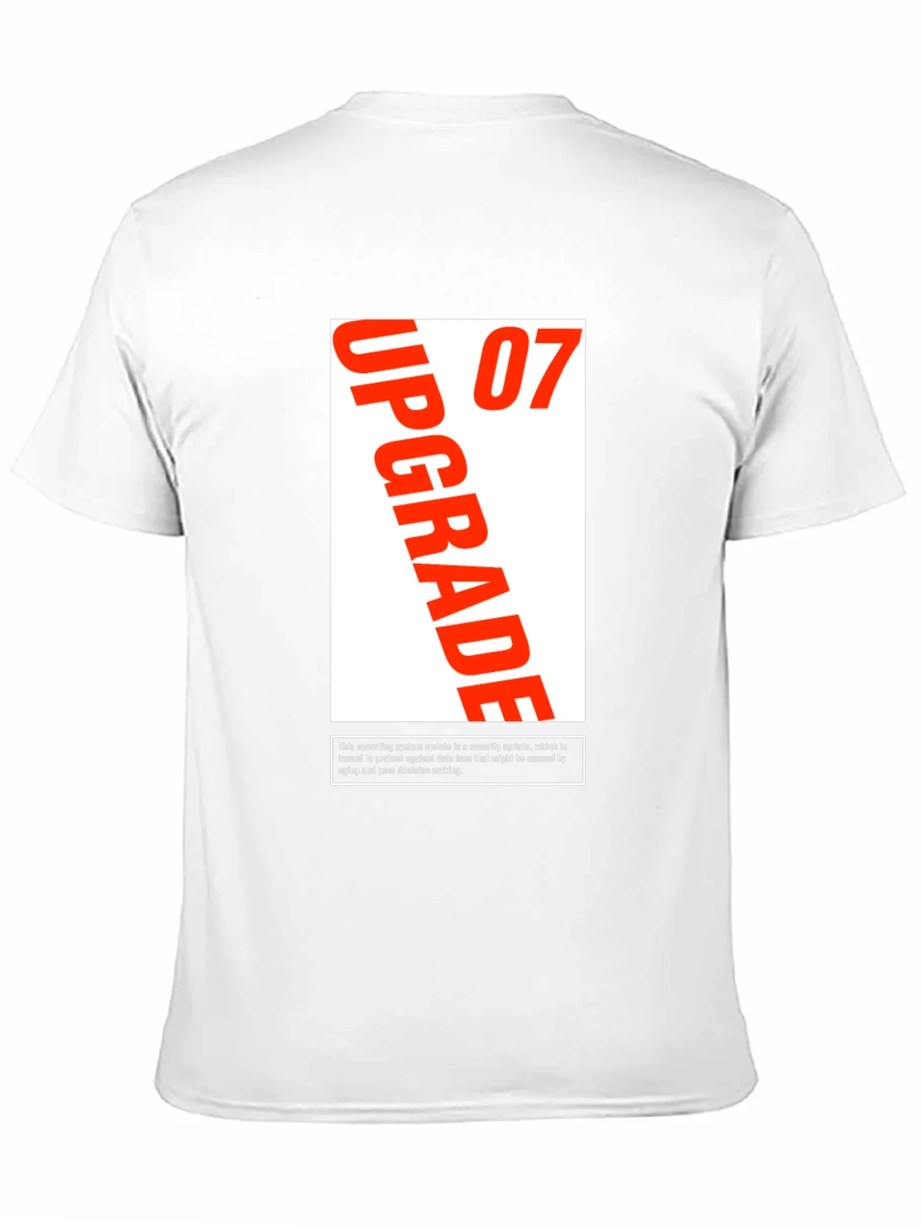Camiseta Negra Upgrade 07 - Estilo Moderno
