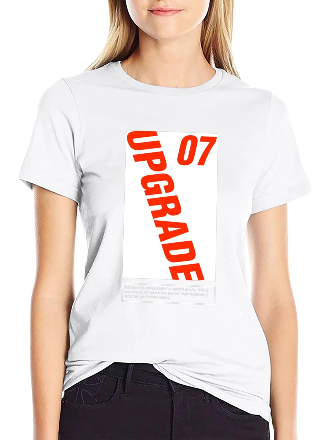 Camiseta Negra Upgrade 07 - Estilo Moderno
