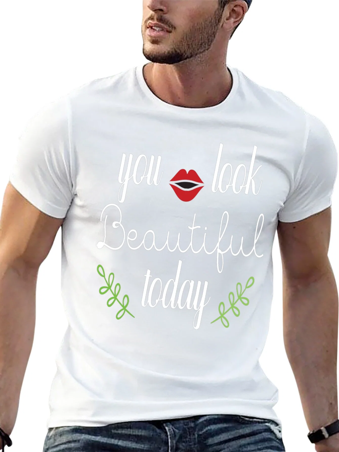 Rebbecca You Look Beautiful Today Graphic Tee