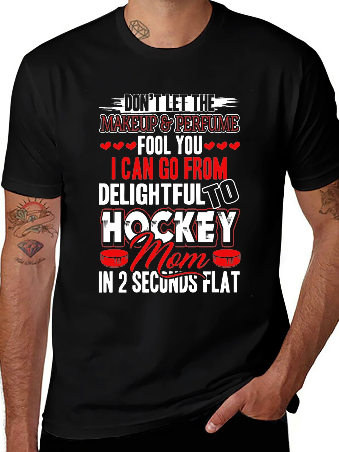 Camiseta Hockey Mom - ?No te dejes enga?ar!