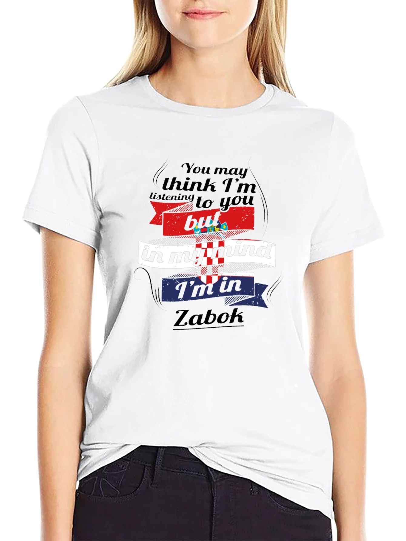 Rebbecca Zabok Mind T-Shirt - Croatia Pride