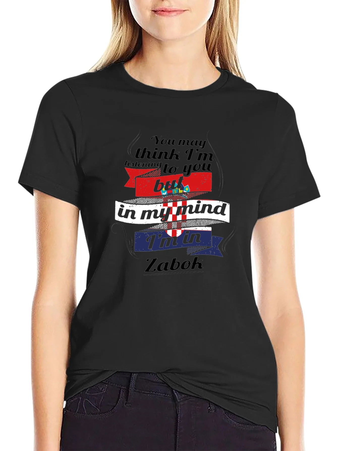 Rebbecca Zabok Mind T-Shirt - Croatia Pride