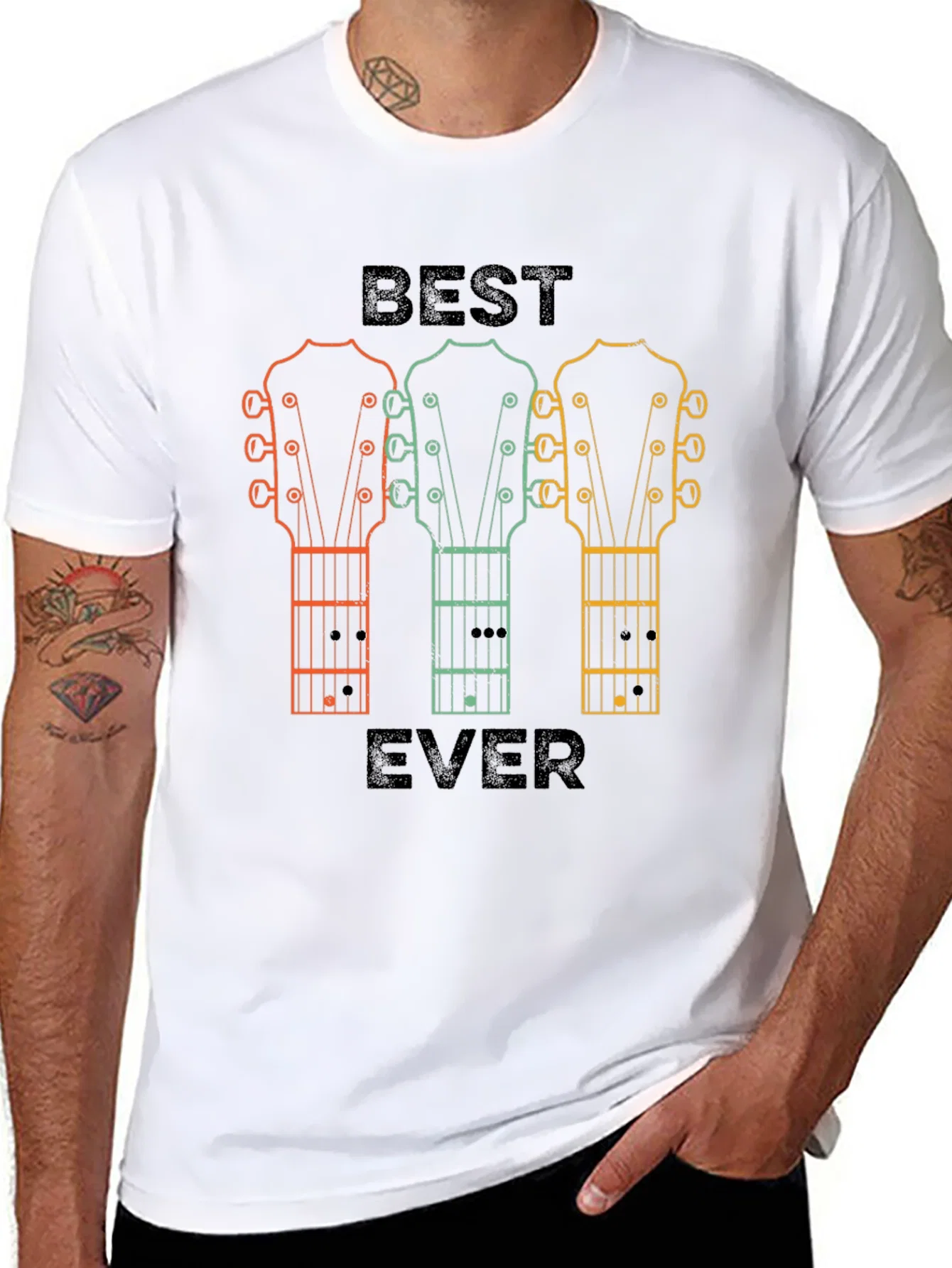 Rebbecca Best Ever Guitar Headstock T-Shirt