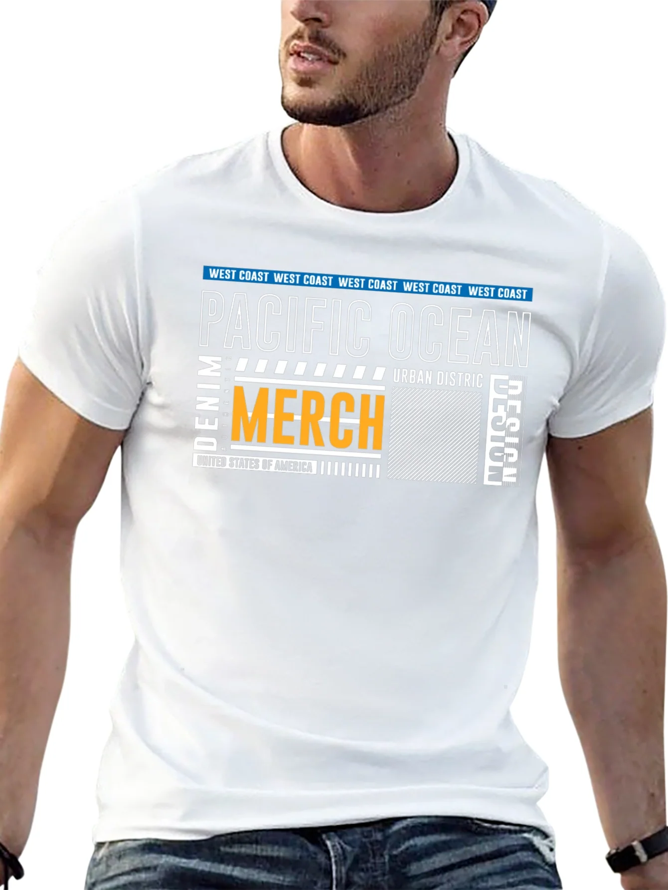 Rebbecca Pacific Ocean Graphic Print T-Shirt