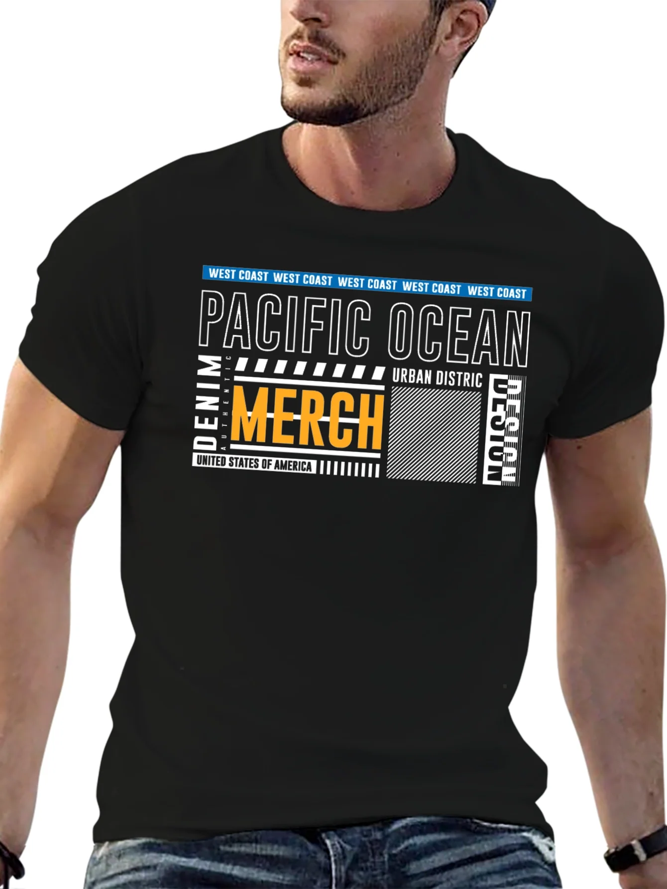 Rebbecca Pacific Ocean Graphic Print T-Shirt