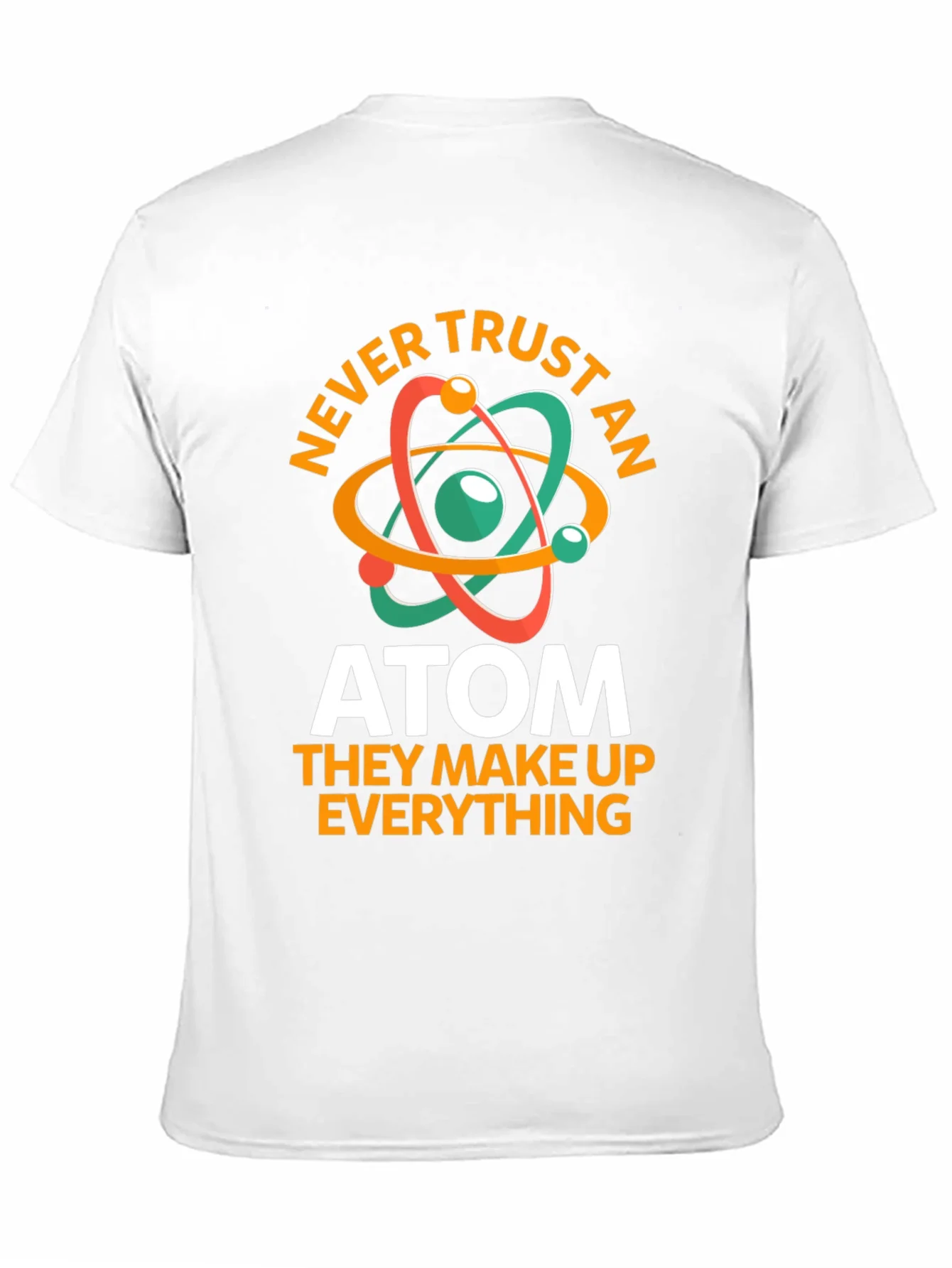 Camiseta Negra: Nunca Conf¨ªes en un ¨¢tomo