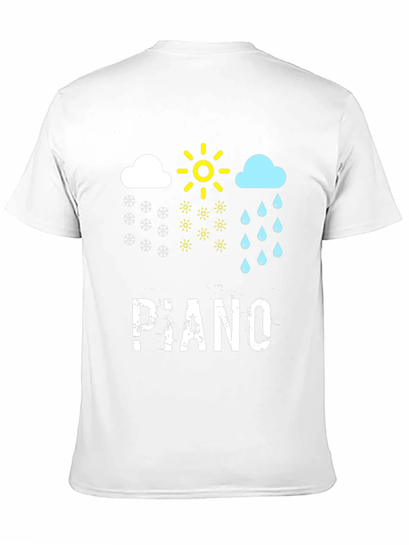 Rebbecca Piano Weather Black T-Shirt