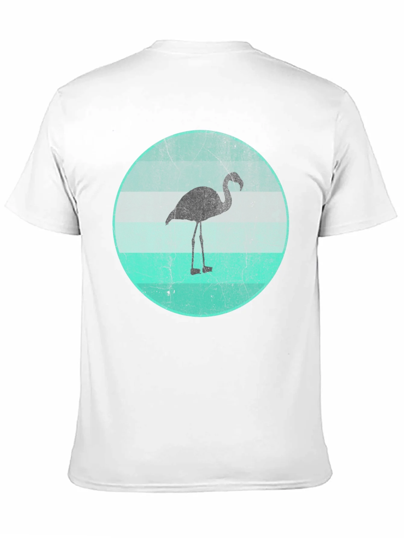 Camiseta Negra con Dise?o de Flamenco Retro