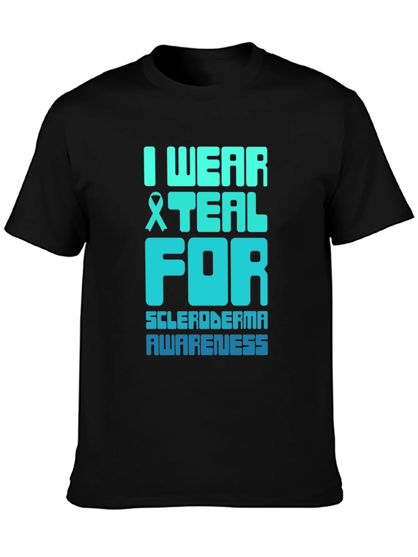 Camiseta Conciencia Esclerodermia en Teal
