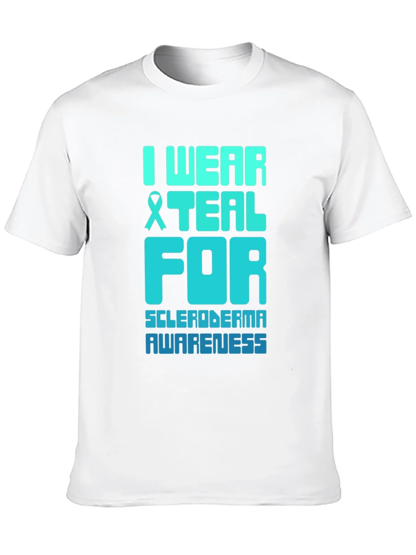 Camiseta Conciencia Esclerodermia en Teal