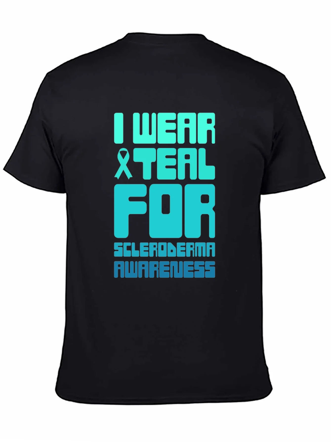 Camiseta Conciencia Esclerodermia en Teal