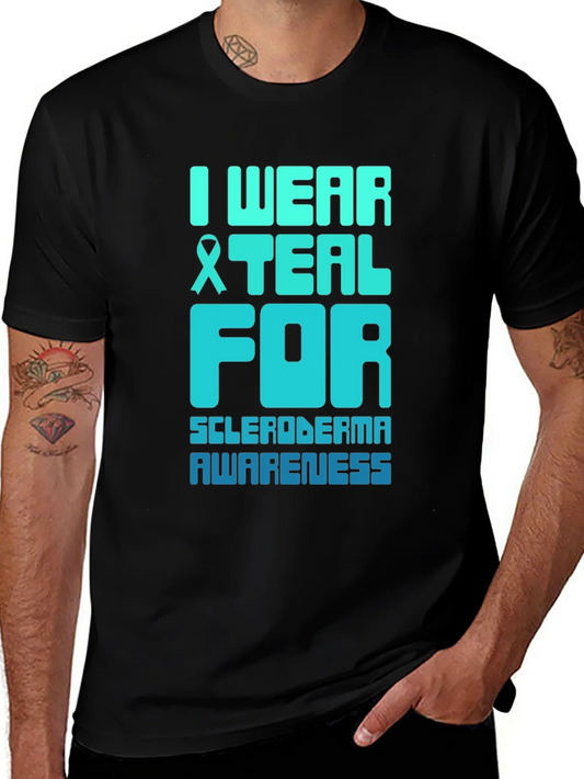 Camiseta Conciencia Esclerodermia en Teal