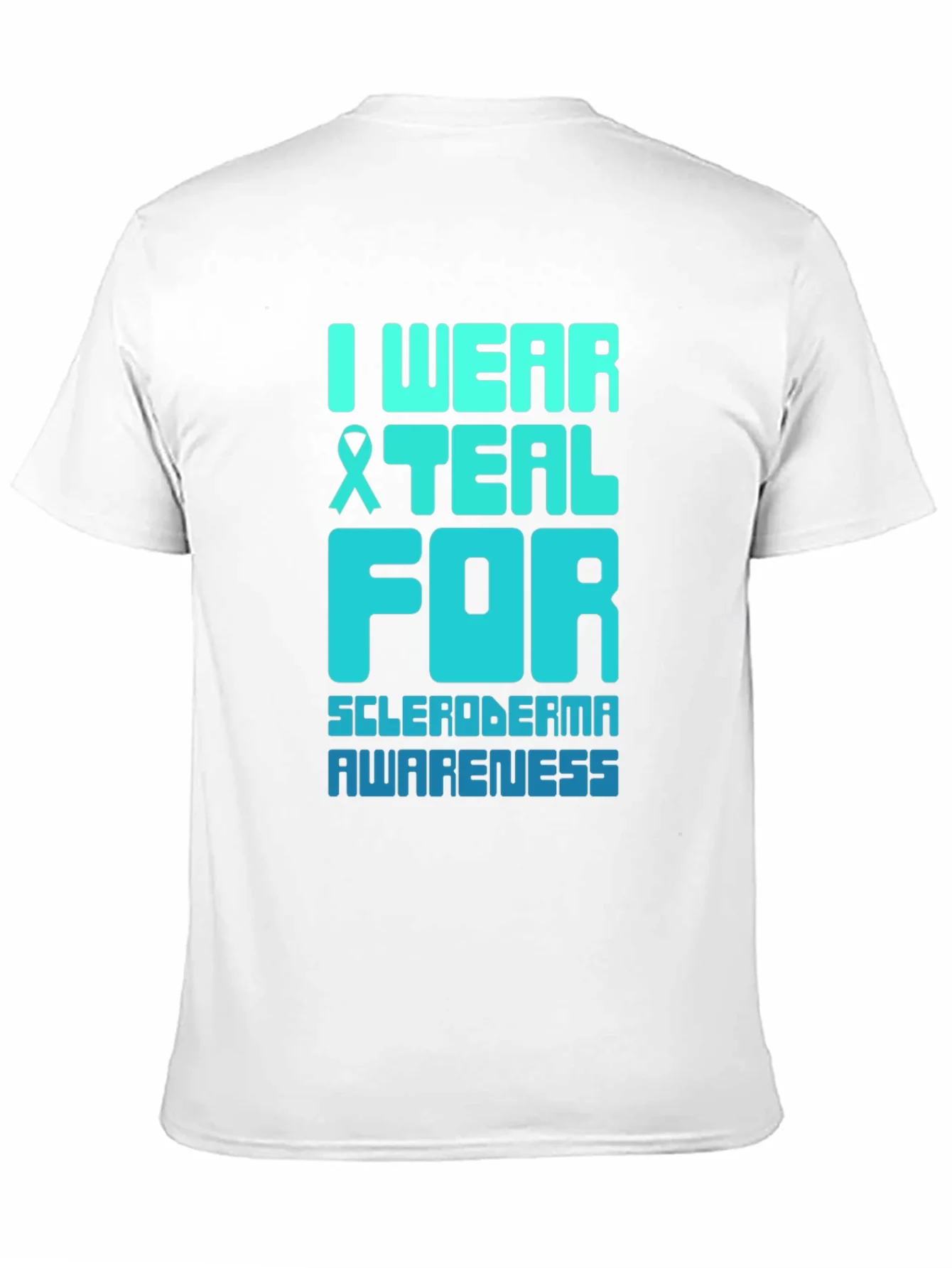 Camiseta Conciencia Esclerodermia en Teal