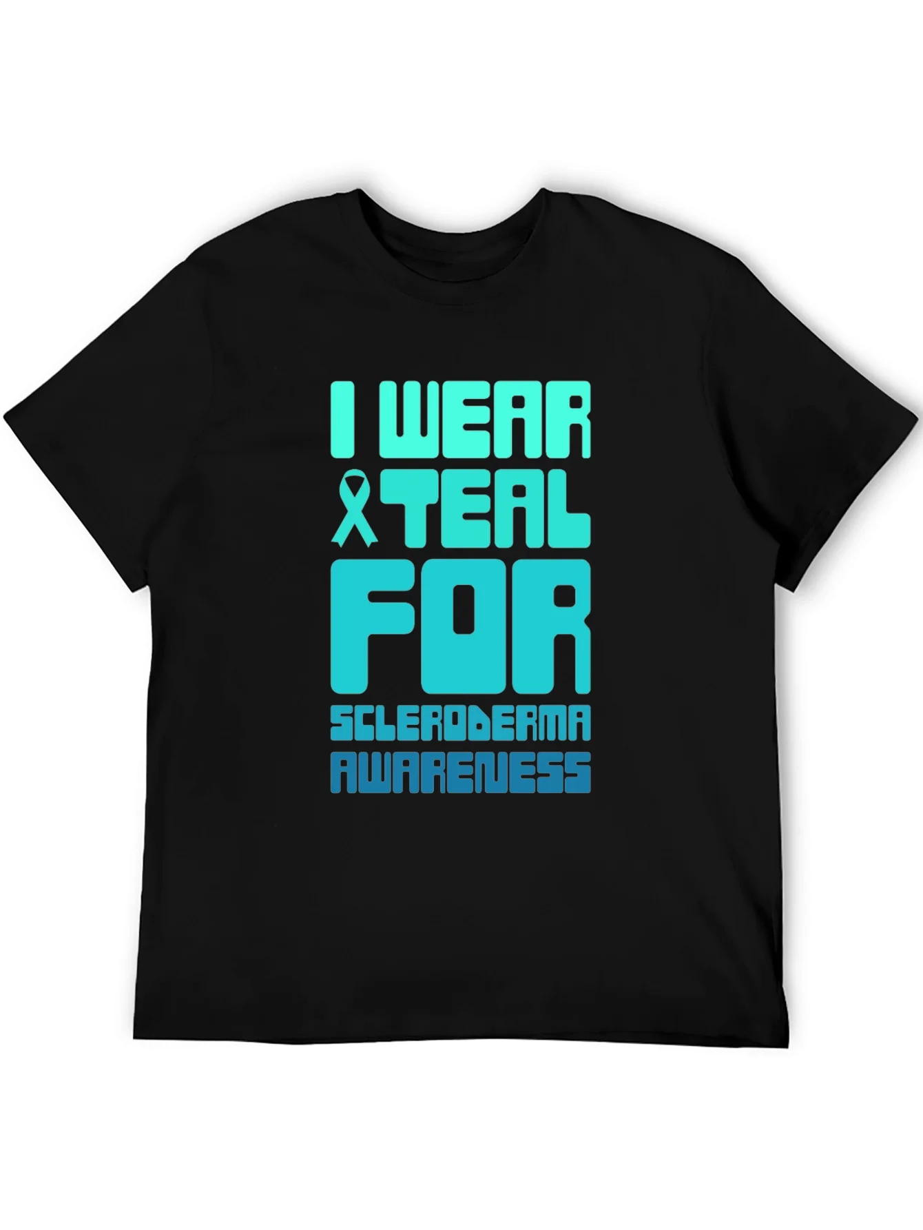 Camiseta Conciencia Esclerodermia en Teal