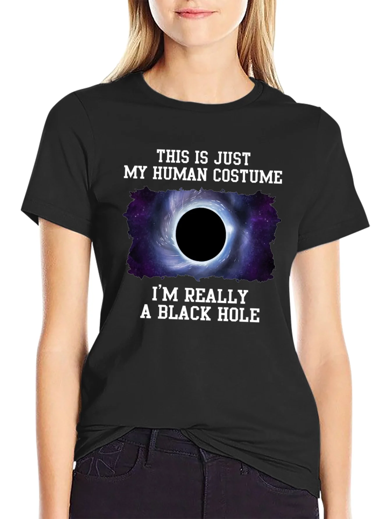 Camiseta Humor¨ªstica Soy un Agujero Negro