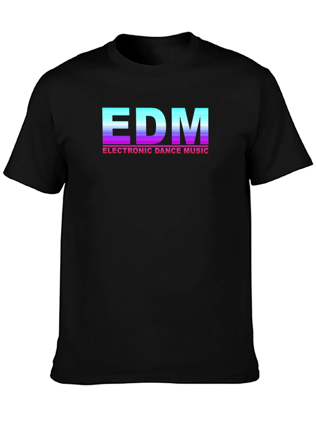 Camiseta EDM Electronic Dance Music Estilo Retro