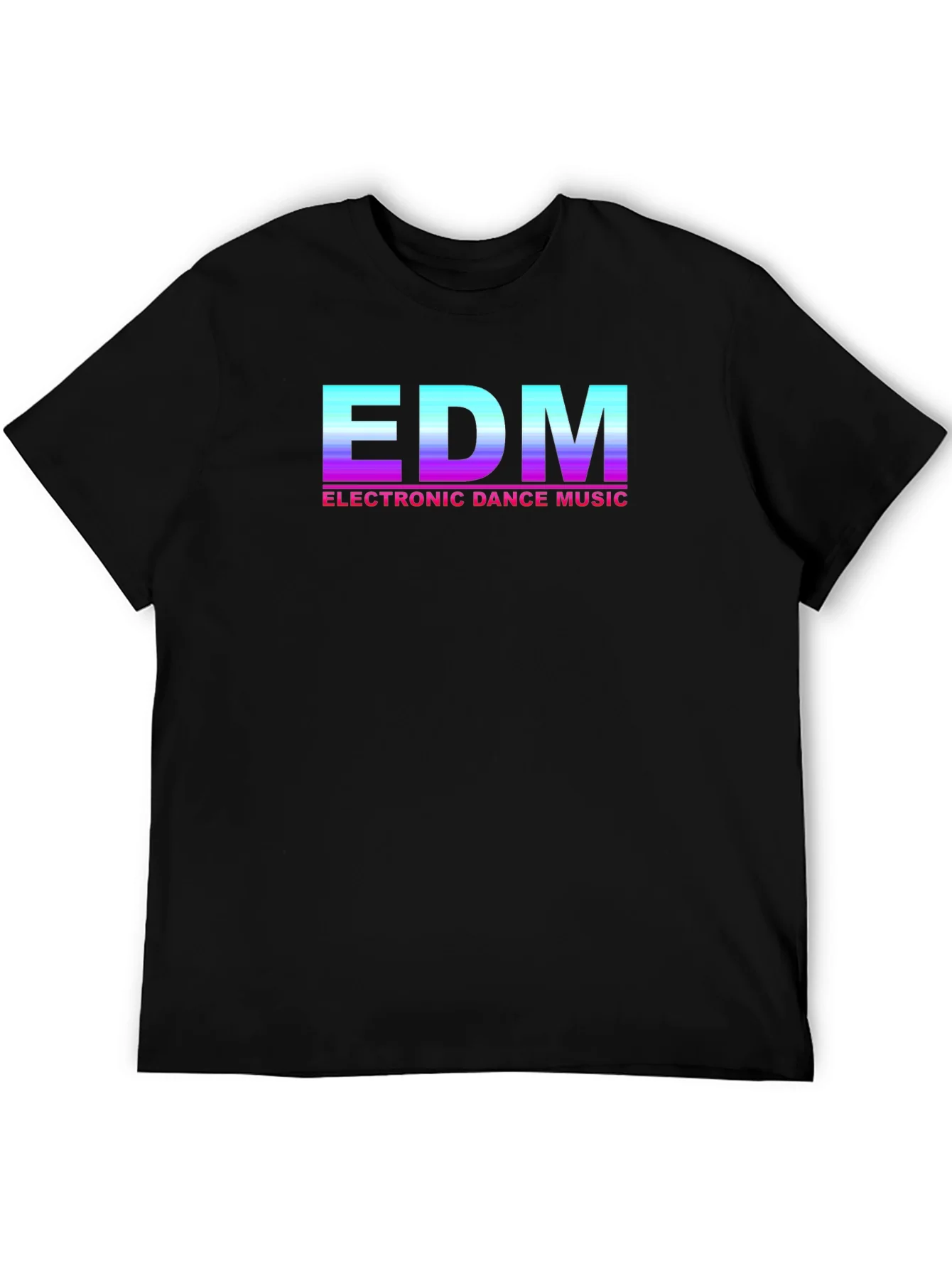 Camiseta EDM Electronic Dance Music Estilo Retro