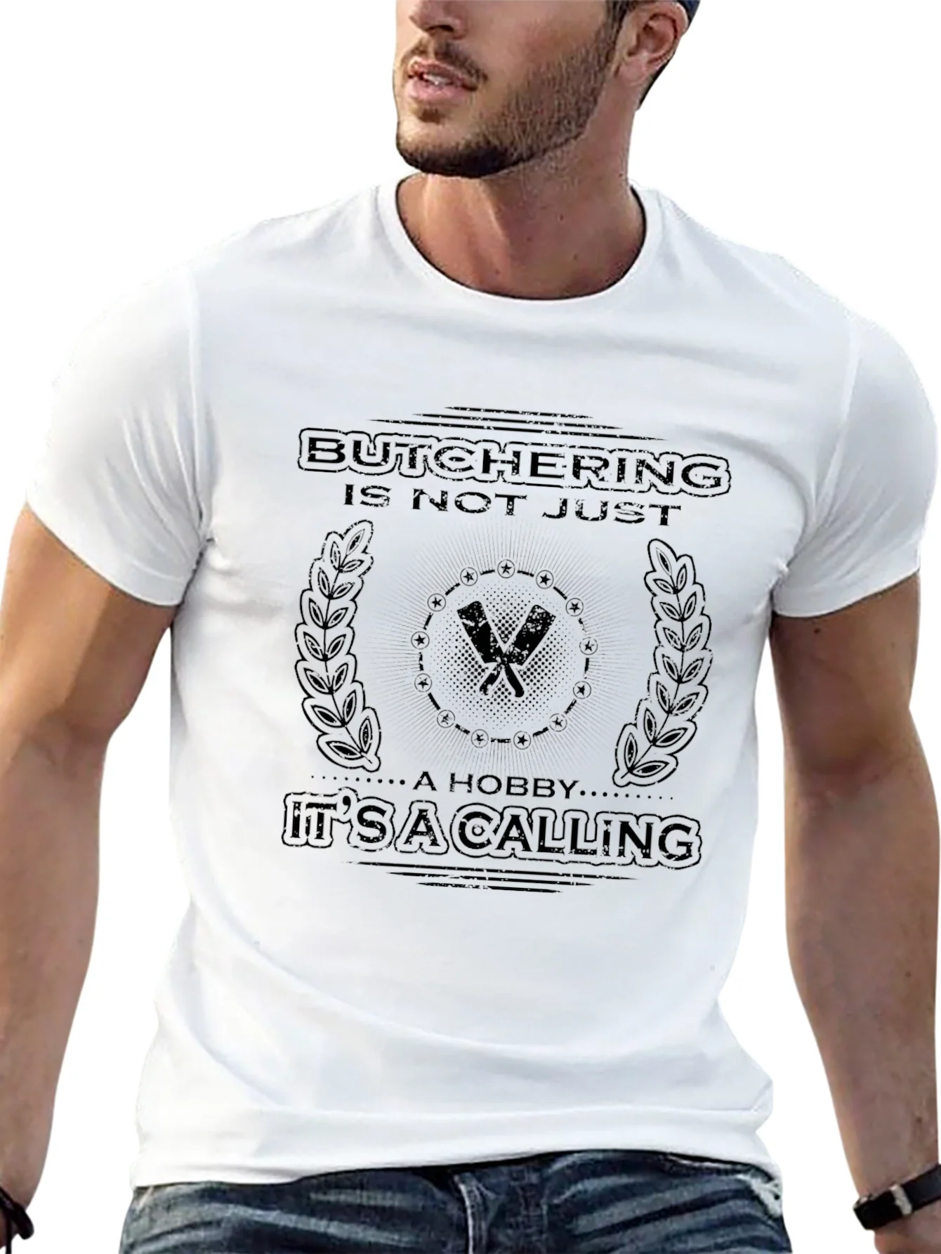 Rebbecca Butchering is a Calling Graphic Tee - Black