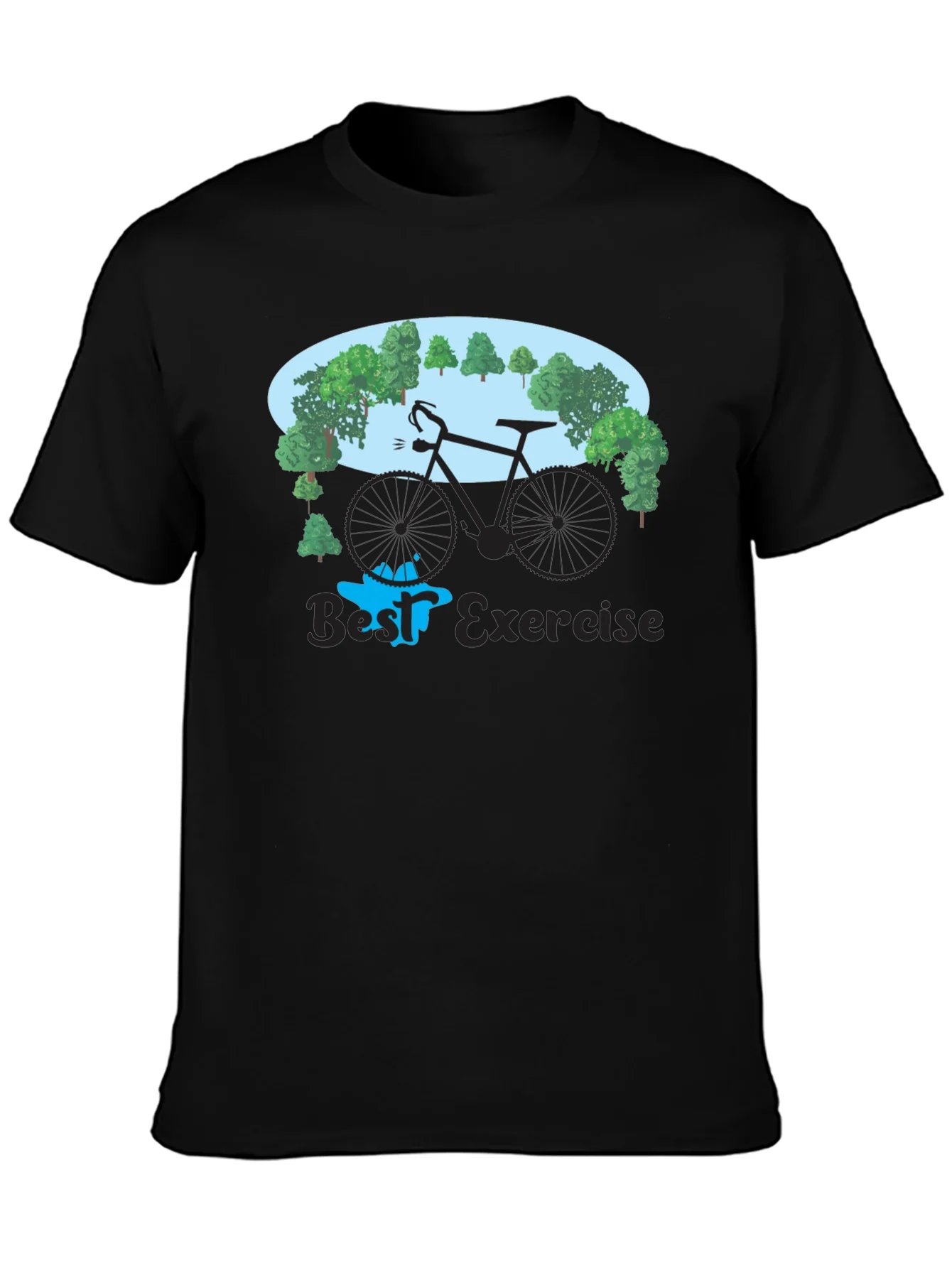Camiseta Negra Ciclismo Ecol¨®gica