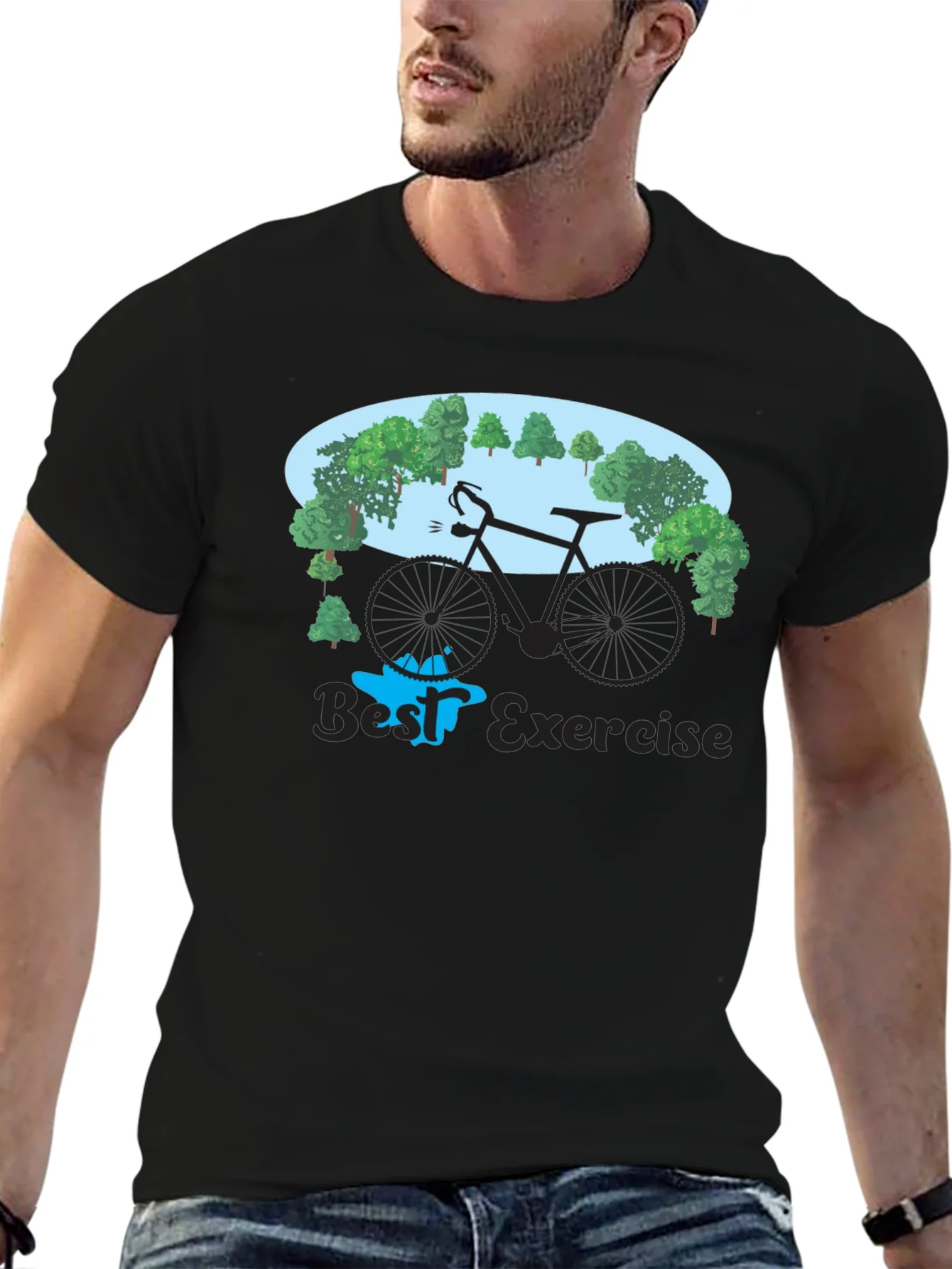 Camiseta Negra Ciclismo Ecol¨®gica