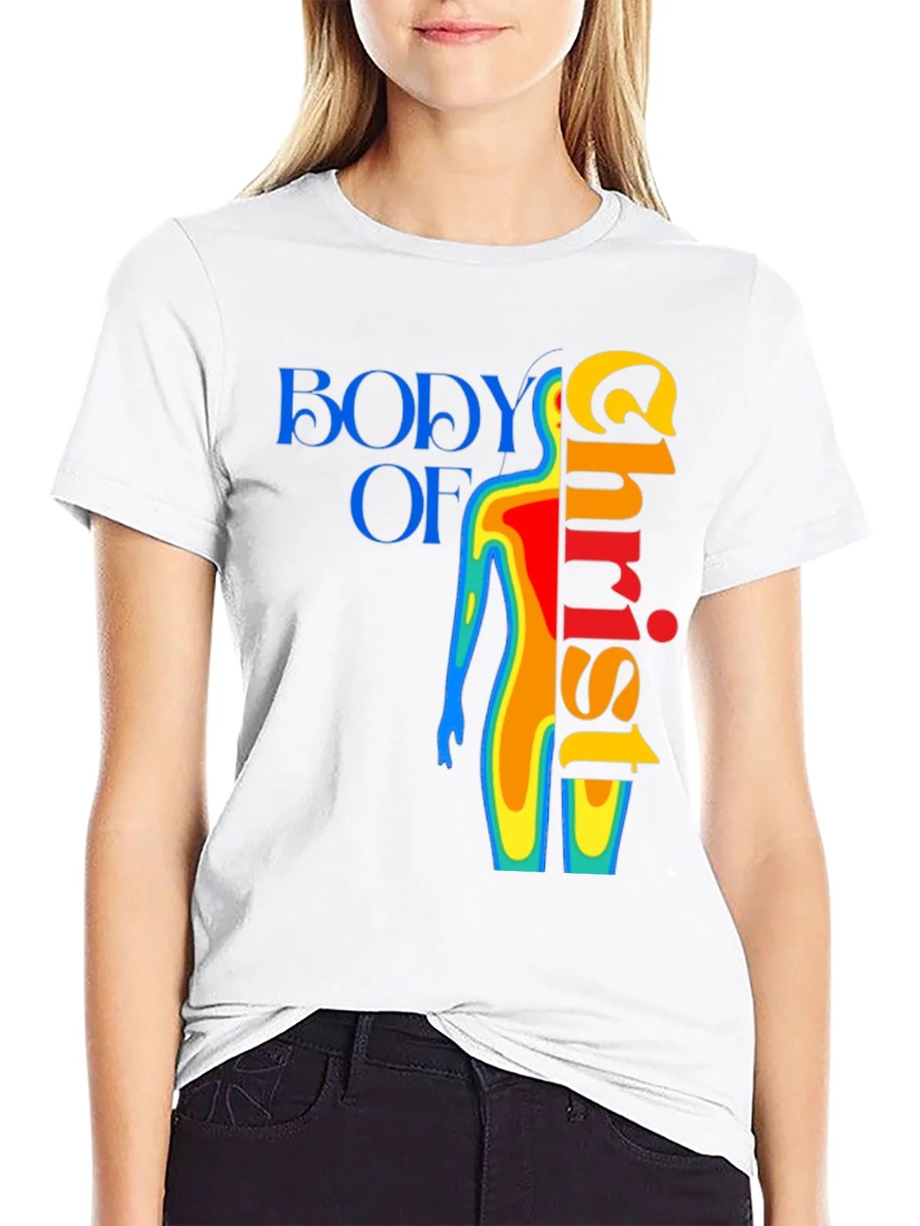 Camiseta Negra Cuerpo de Cristo