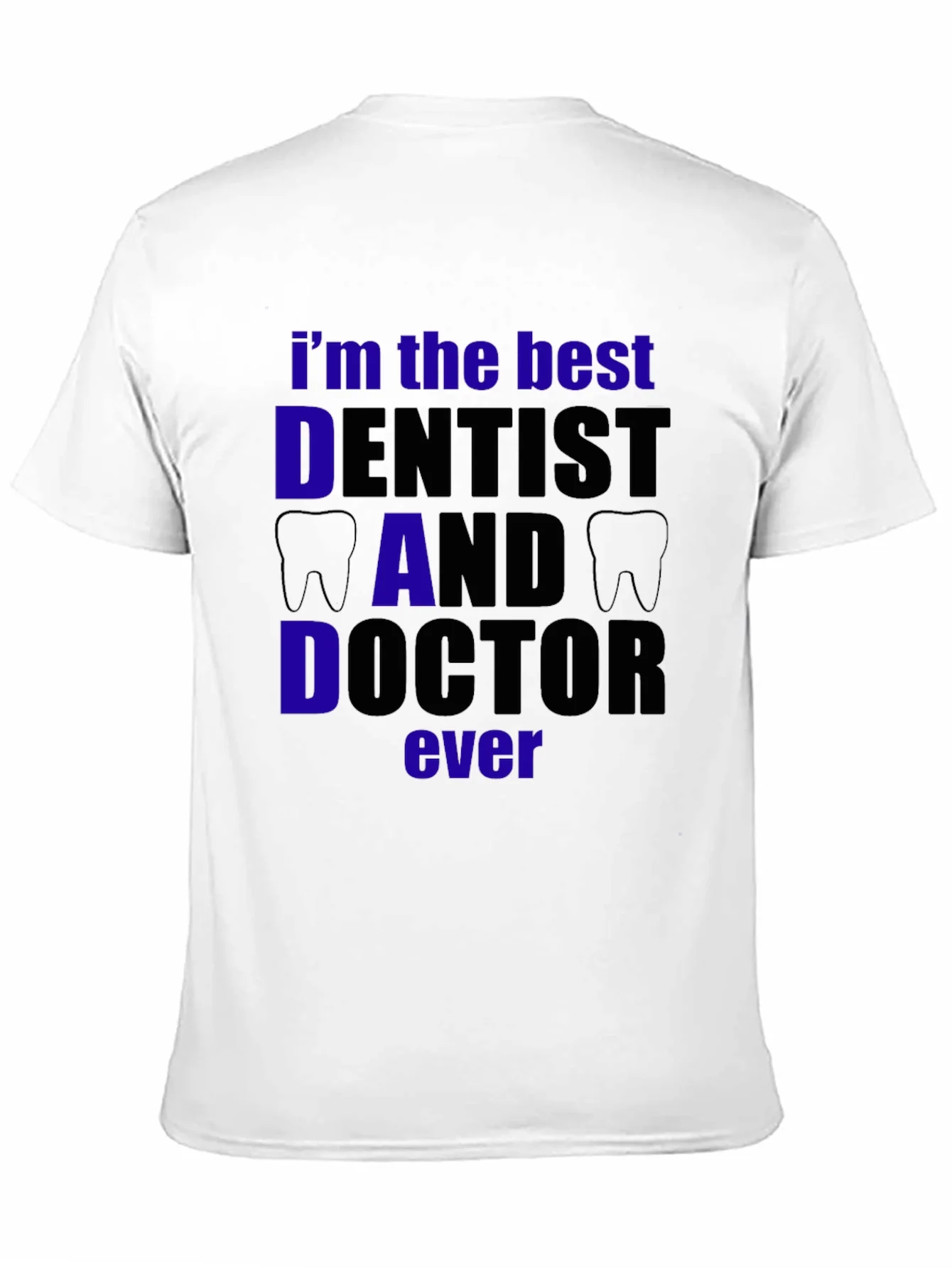 Rebbecca Best Dentist Dad Doctor T-Shirt - Black