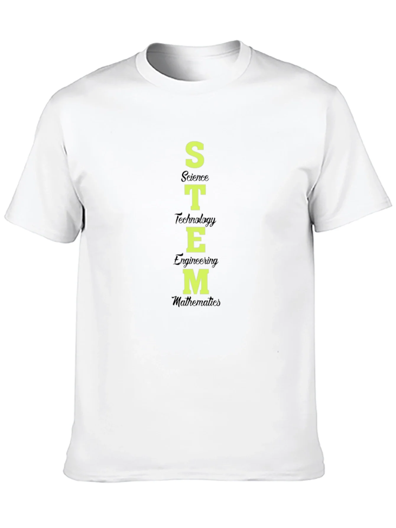 Camiseta Negra STEM Ciencia Tecnolog¨ªa Ingenier¨ªa Matem¨¢ticas