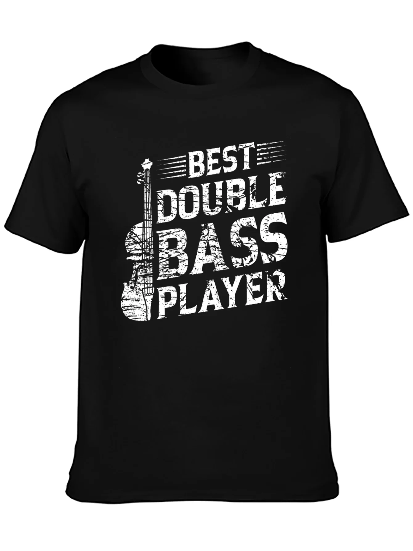 Camiseta Negra Best Double Bass Player