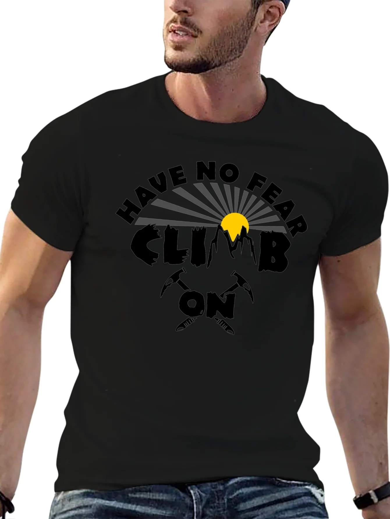 Rebbecca Have No Fear Climb On Graphic T-Shirt