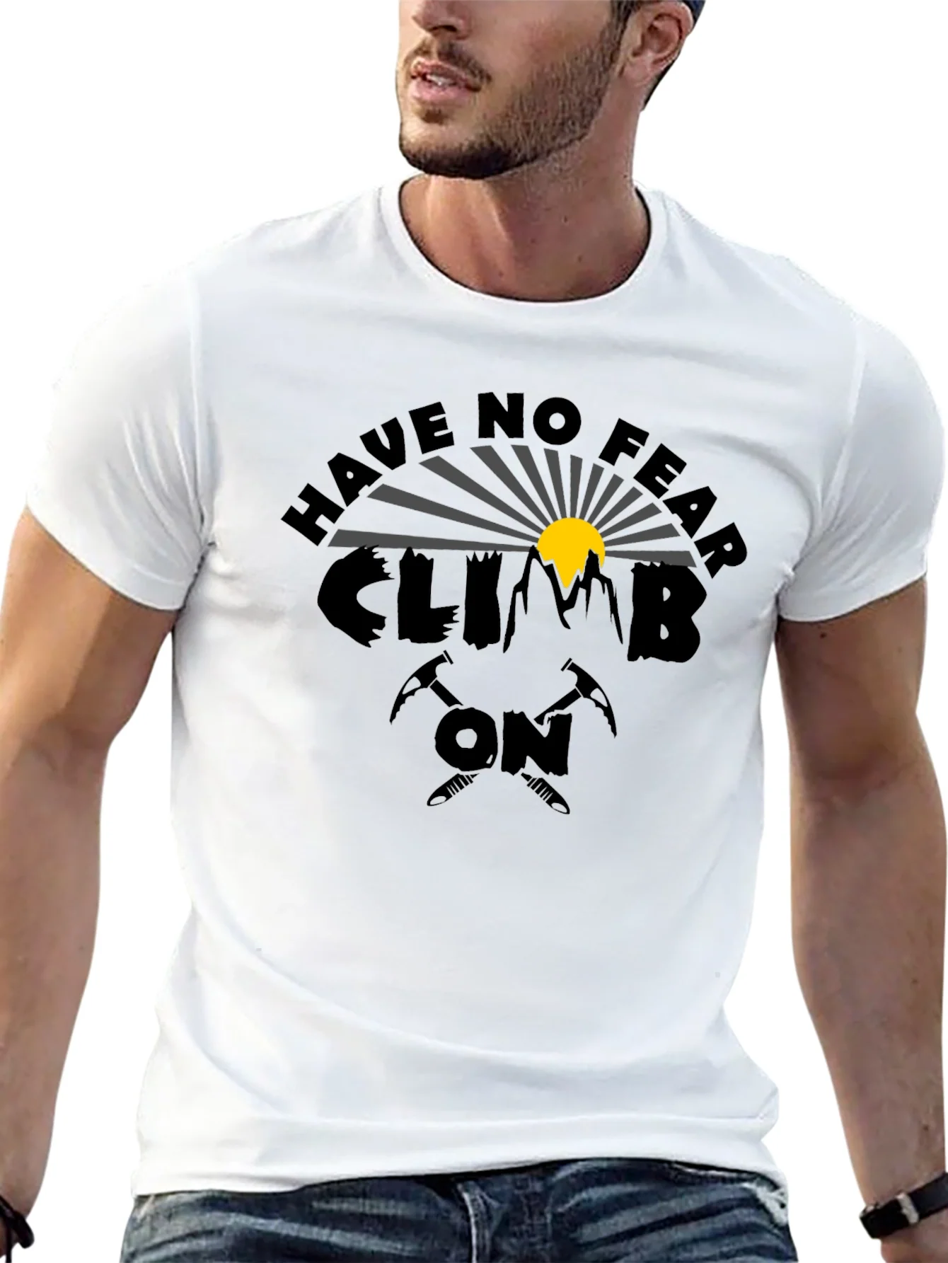 Rebbecca Have No Fear Climb On Graphic T-Shirt
