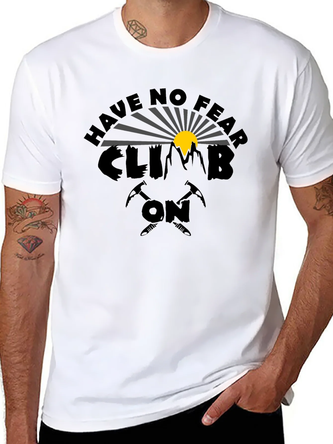 Rebbecca Have No Fear Climb On Graphic T-Shirt