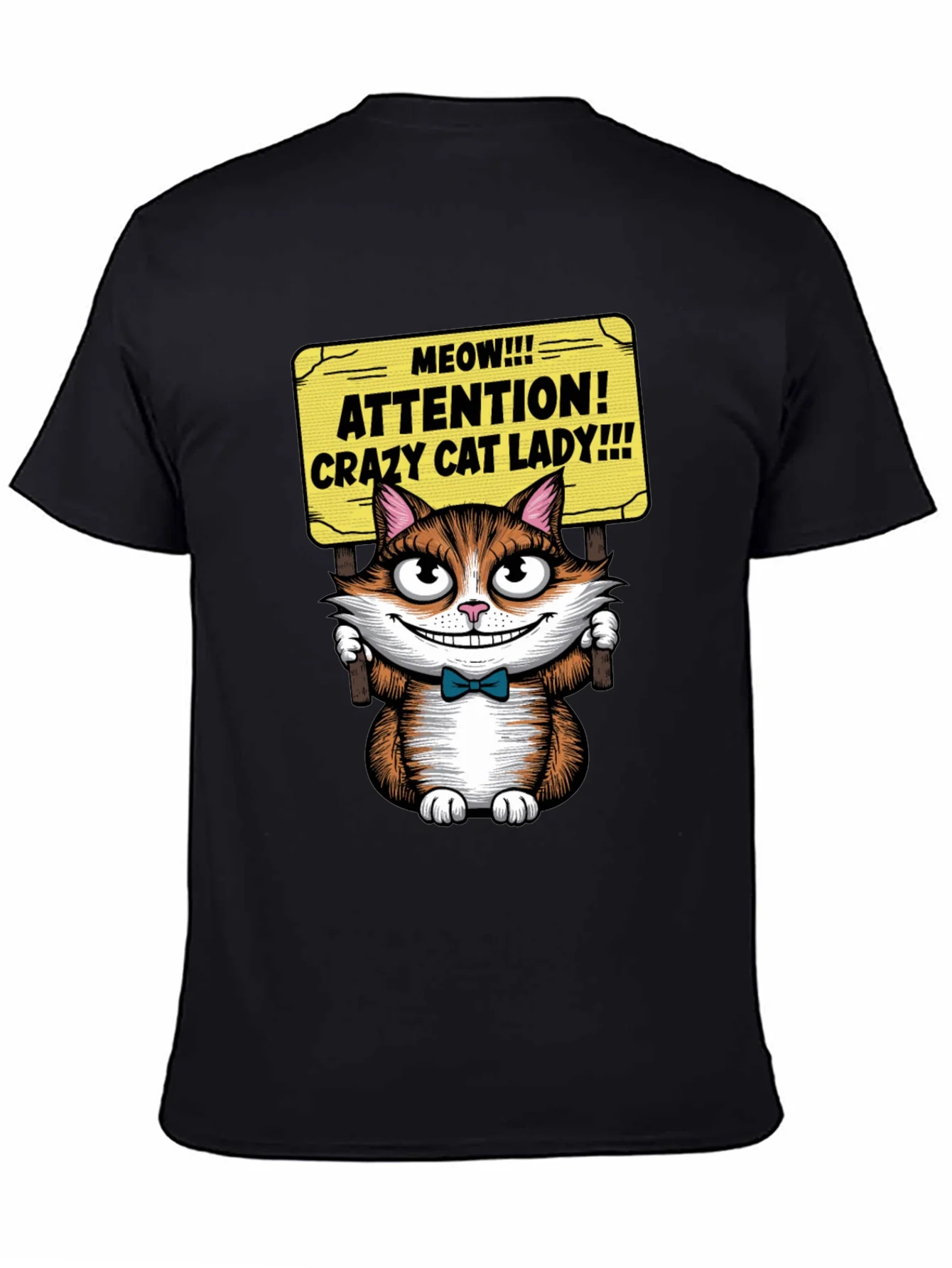 Rebbecca Crazy Cat Lady Graphic Tee