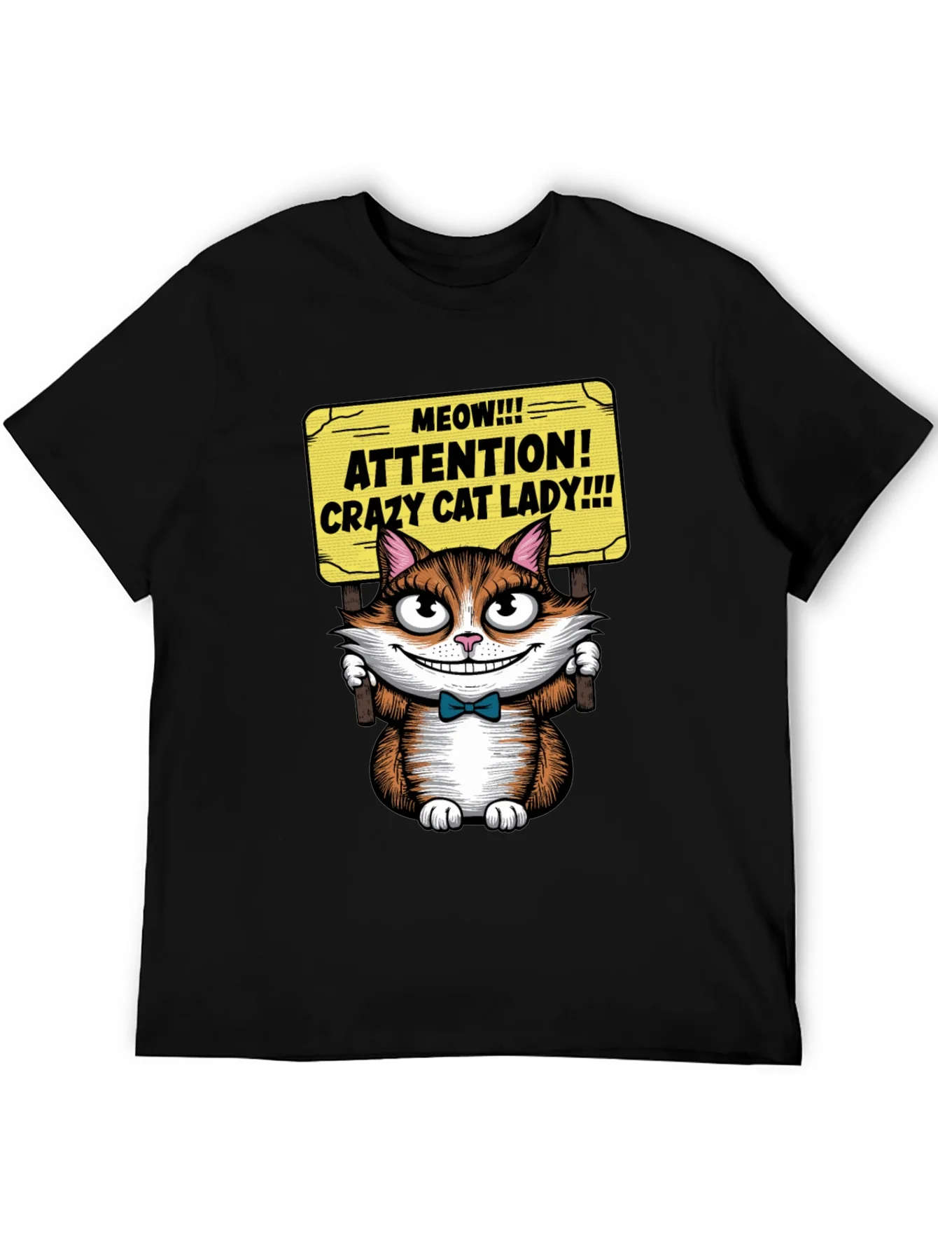 Rebbecca Crazy Cat Lady Graphic Tee