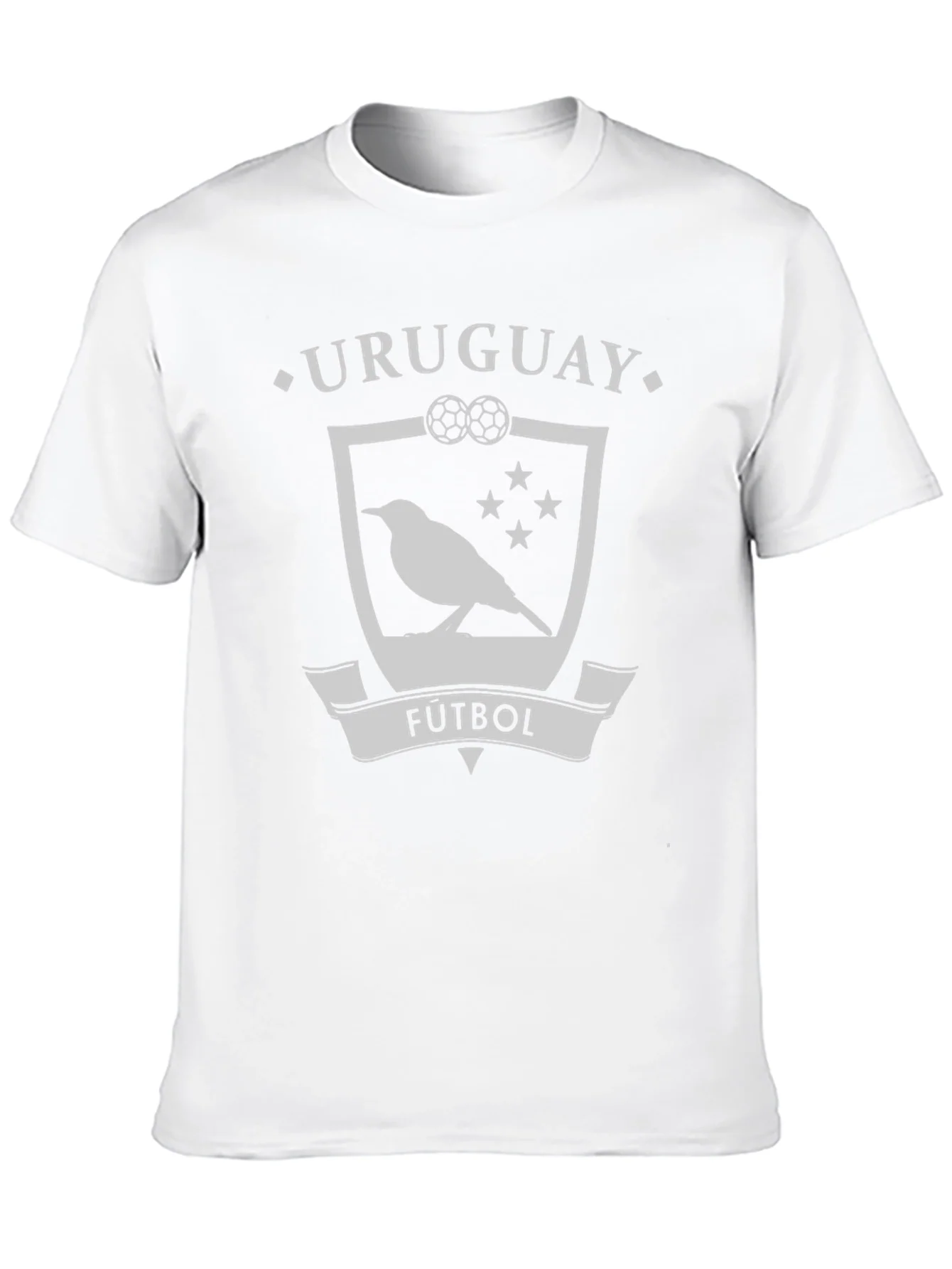 Rebbecca Uruguay Futbol Bird Crest Black T-Shirt