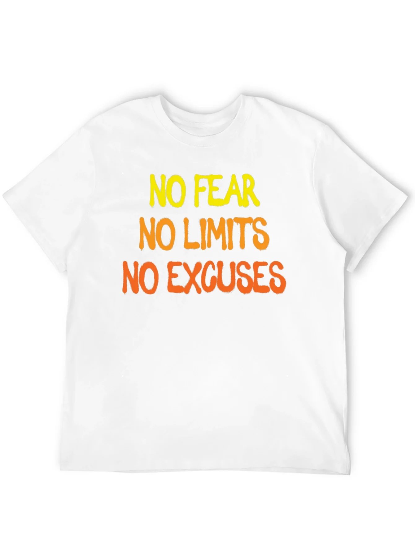 Camiseta Negra Motivacional: Sin Miedo L¨ªmites ni Excusas