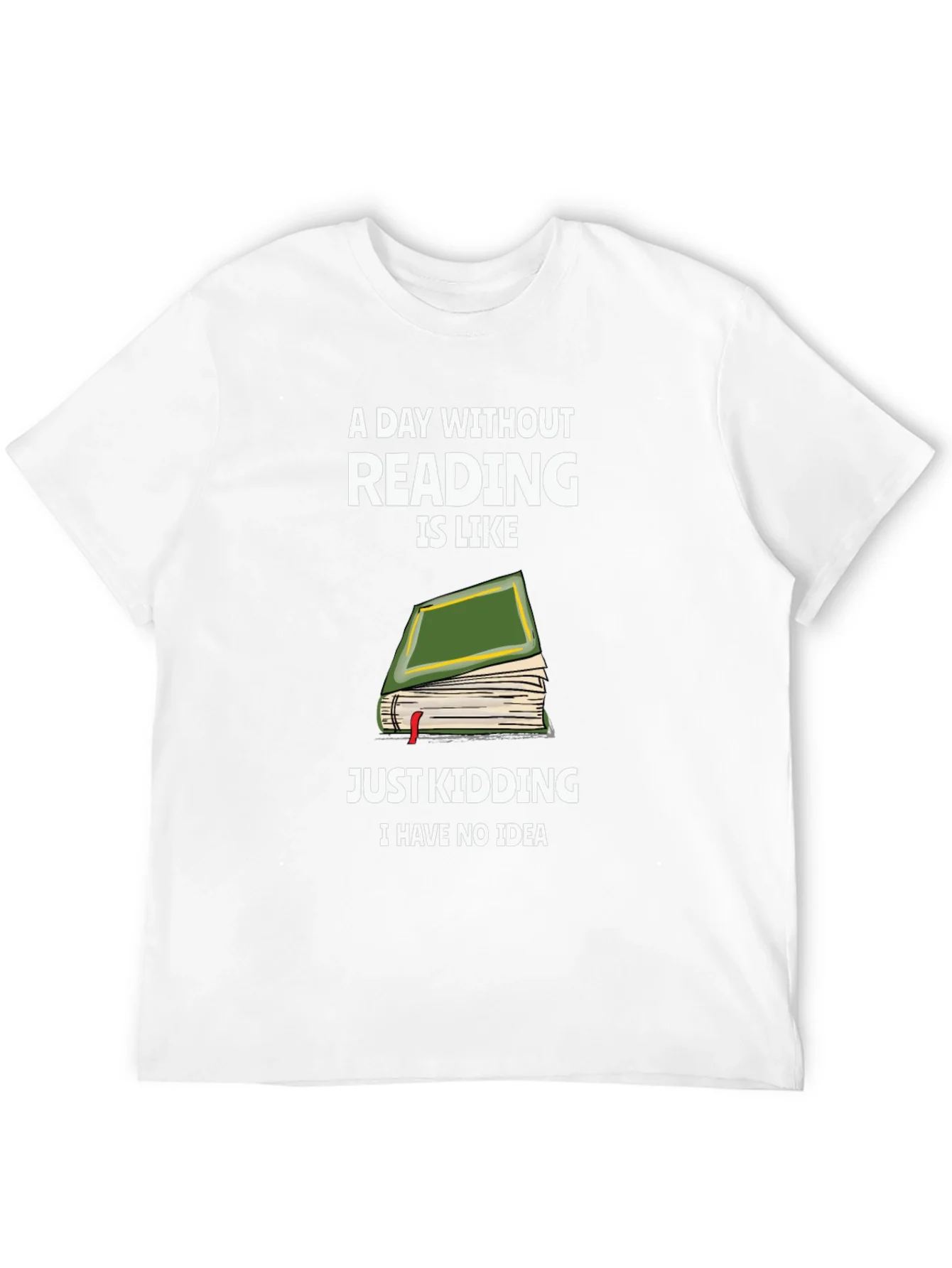 Camiseta Divertida de Lectura: Un D¨ªa Sin Leer