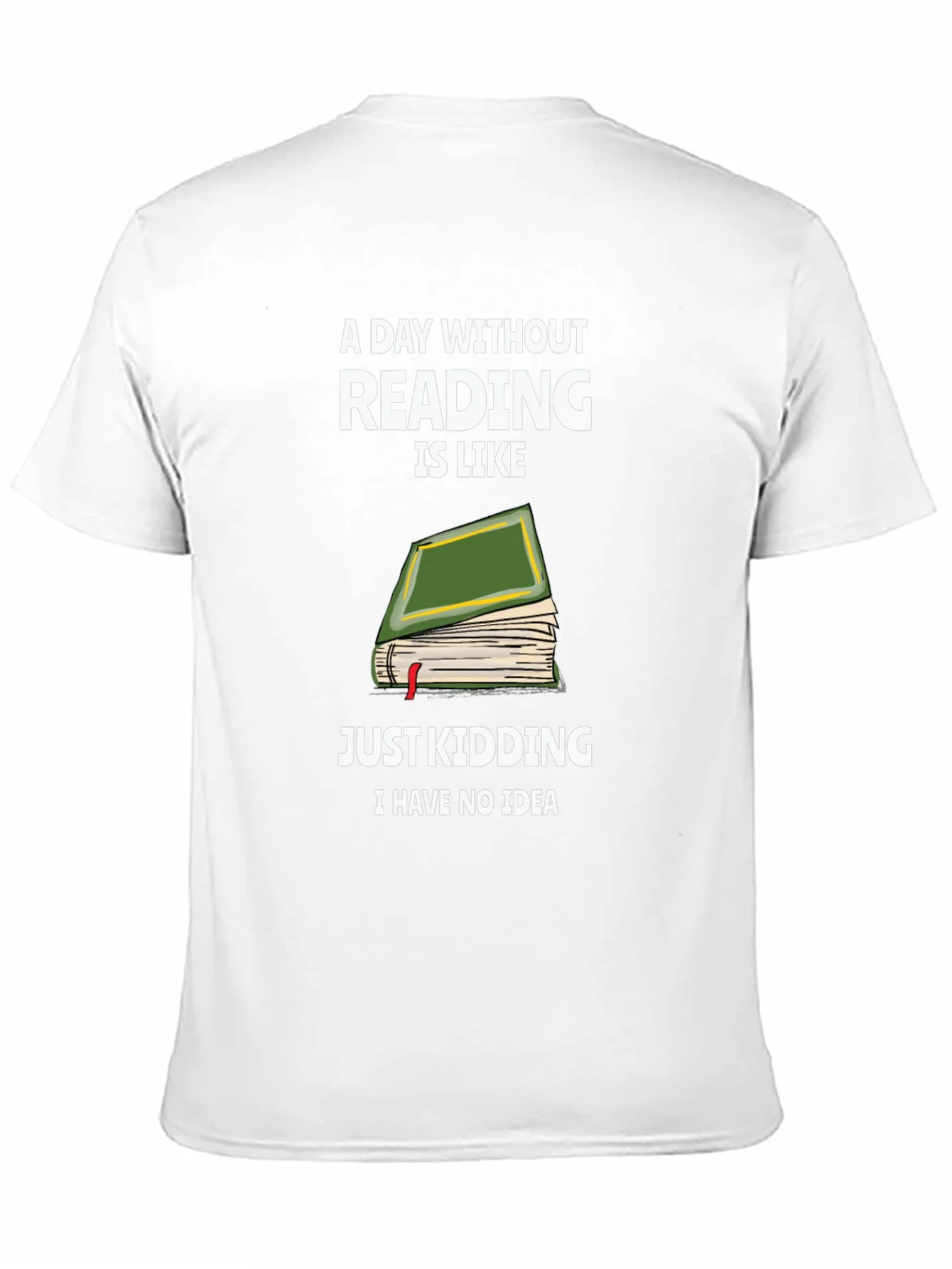 Camiseta Divertida de Lectura: Un D¨ªa Sin Leer