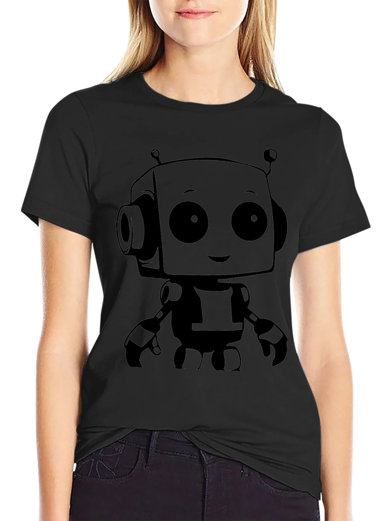 Rebbecca Robot Graphic Print T-Shirt
