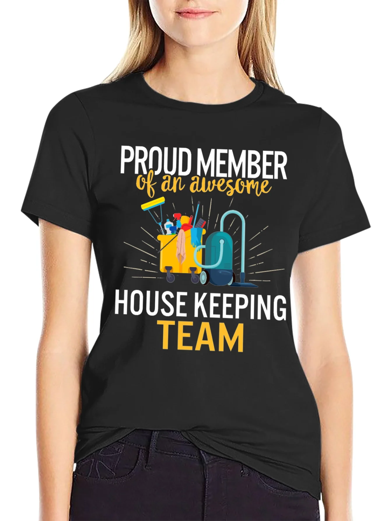 Rebbecca Proud House Keeping Team Member T-Shirt
